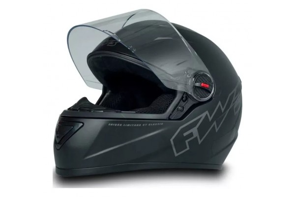 CAPACETE FW3 GT CLASSIC PRETO FOSCO Nº 56/58/60